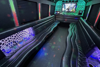 Los Angeles Limo Bus Interior