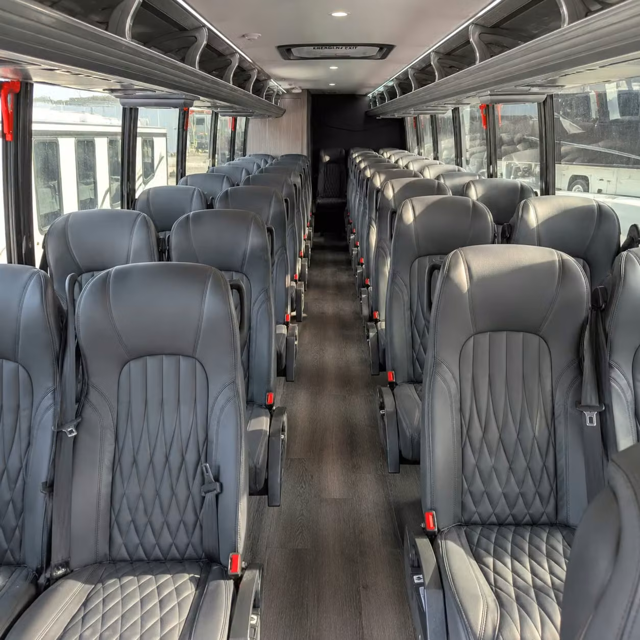 28 passenger minibus inside