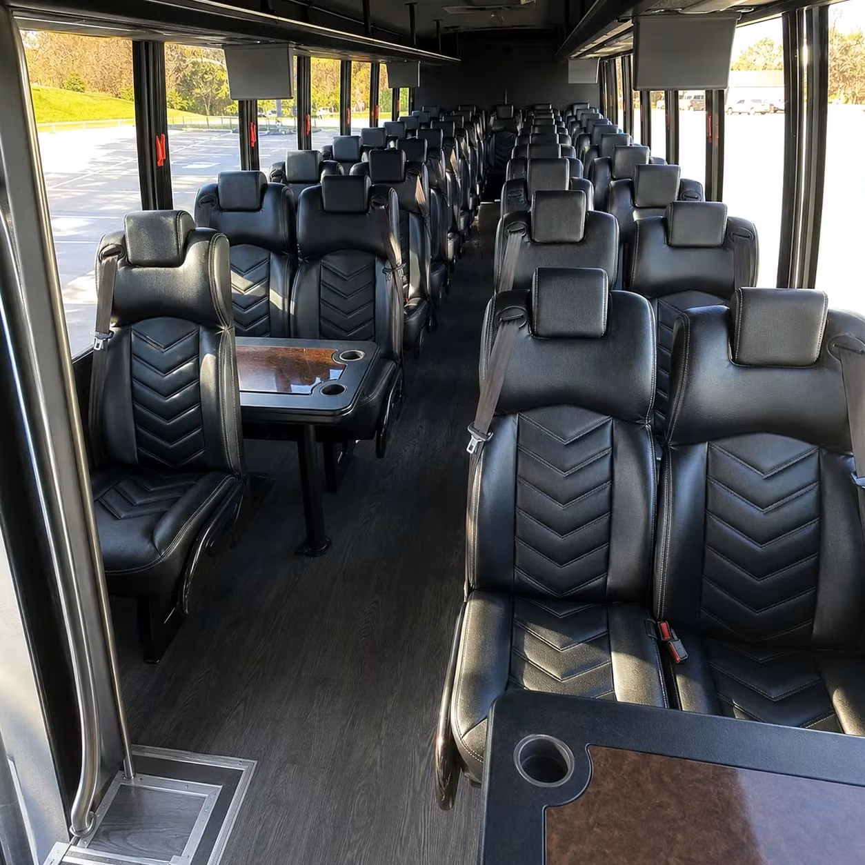 30 passenger minibus interior
