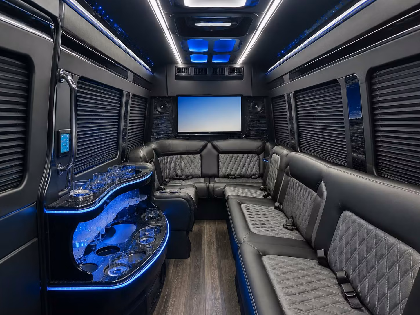 bus rental options for los angeles trips