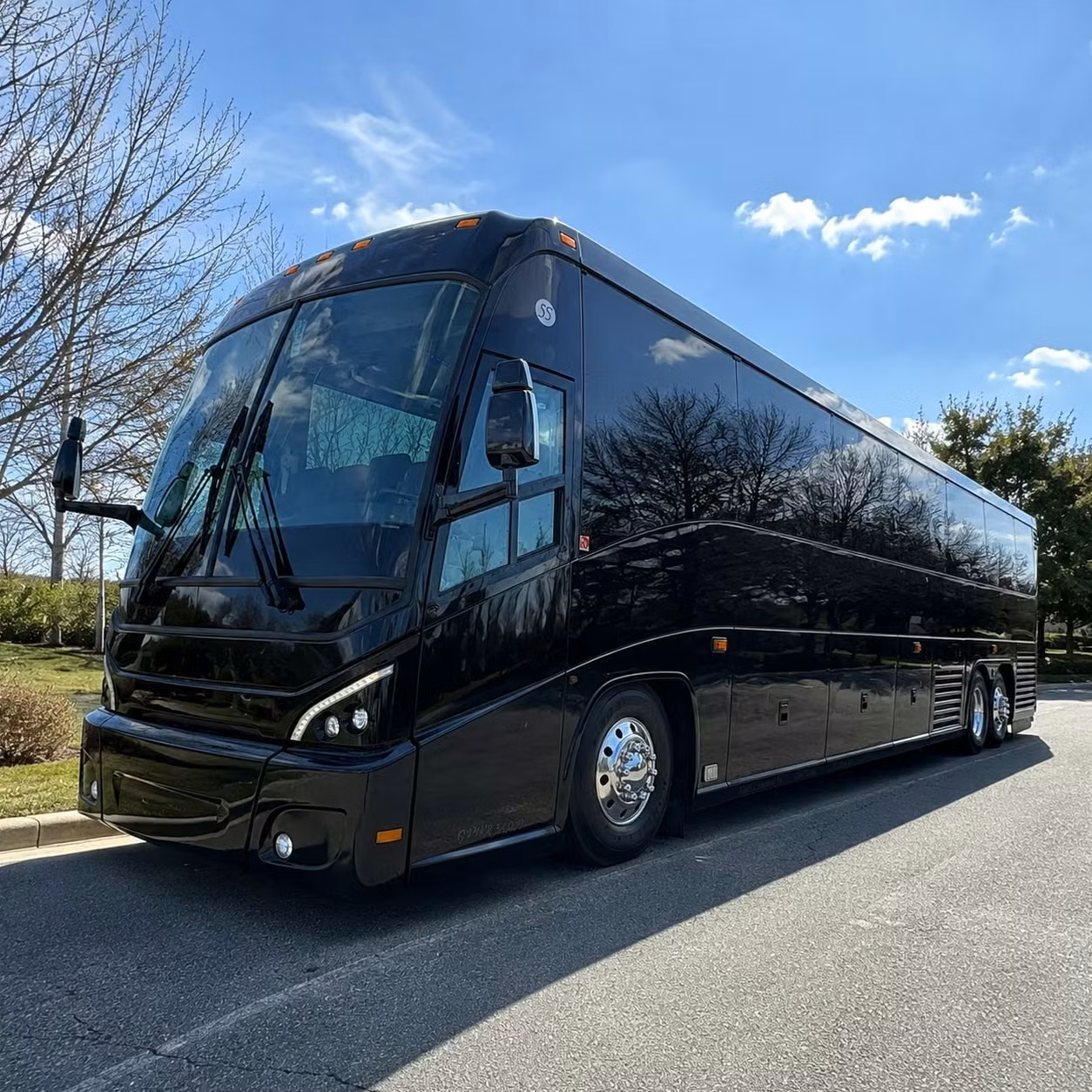 los angeles charter bus rental fleet
